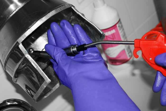 Aria compressa sul turbotrapano